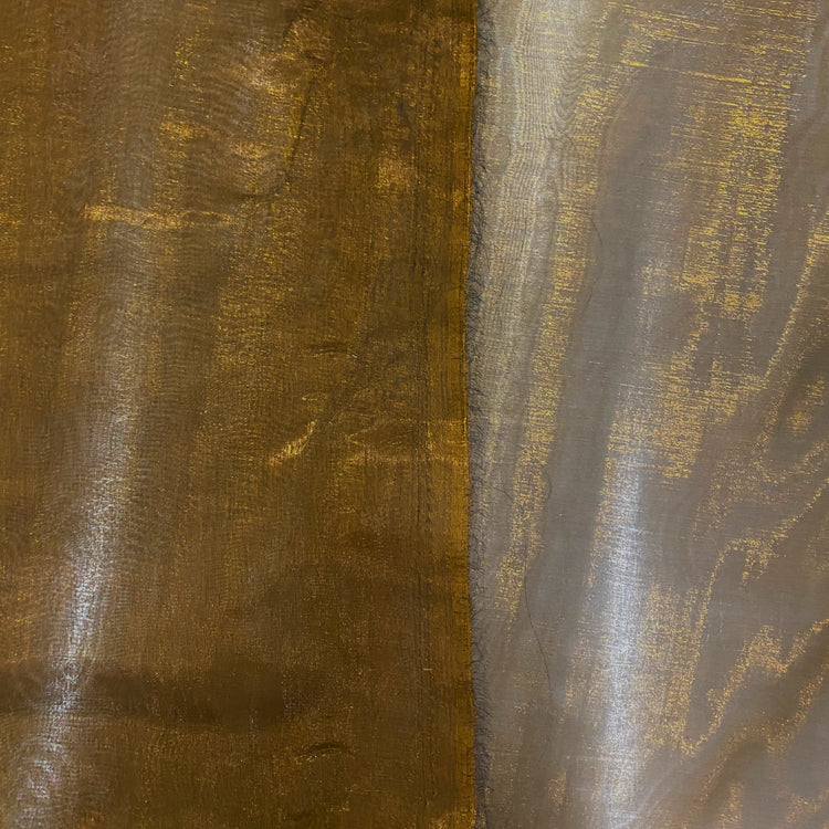 Liquid Steel Organza - Copper
