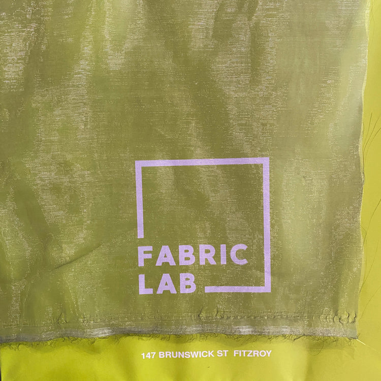 Metallic Organza - Silver