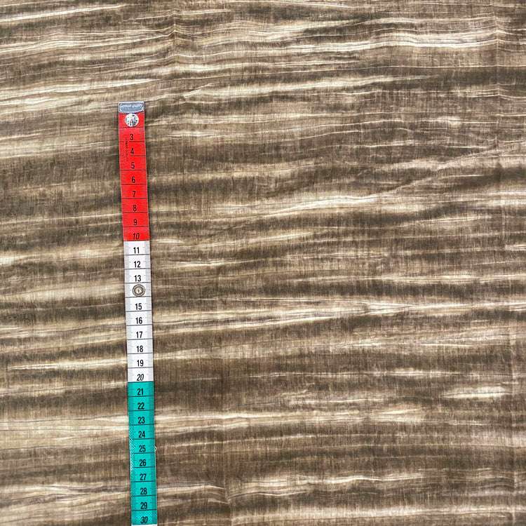Nature Stripe Cotton Blend - Sienna / Cornsilk