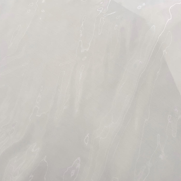 Fabric Lab Exclusive - Satin Backed Liquid Shimmer - White
