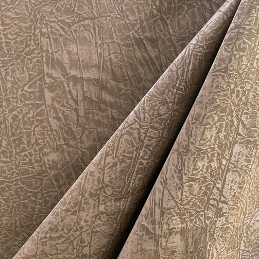 Earth Textured Faux Leather - Mocha