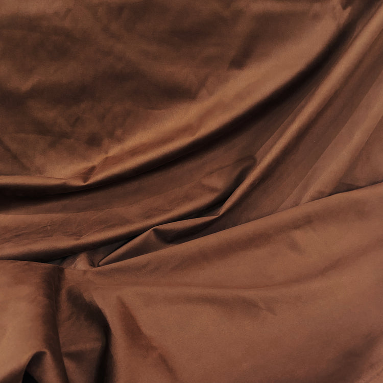 Stretch Faux Suede - Double sided - Sienna