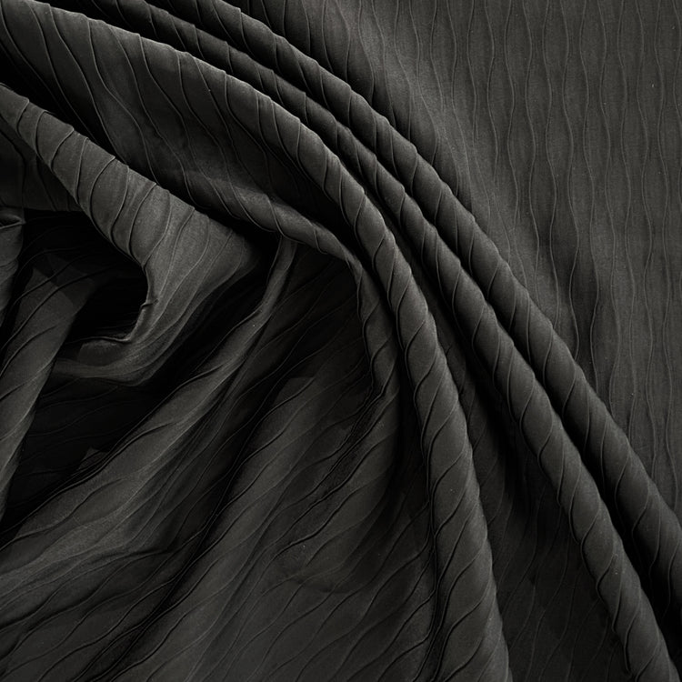 Wave Twill Bonded - Black