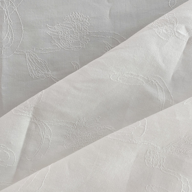 Summer Set Rose Twill - White