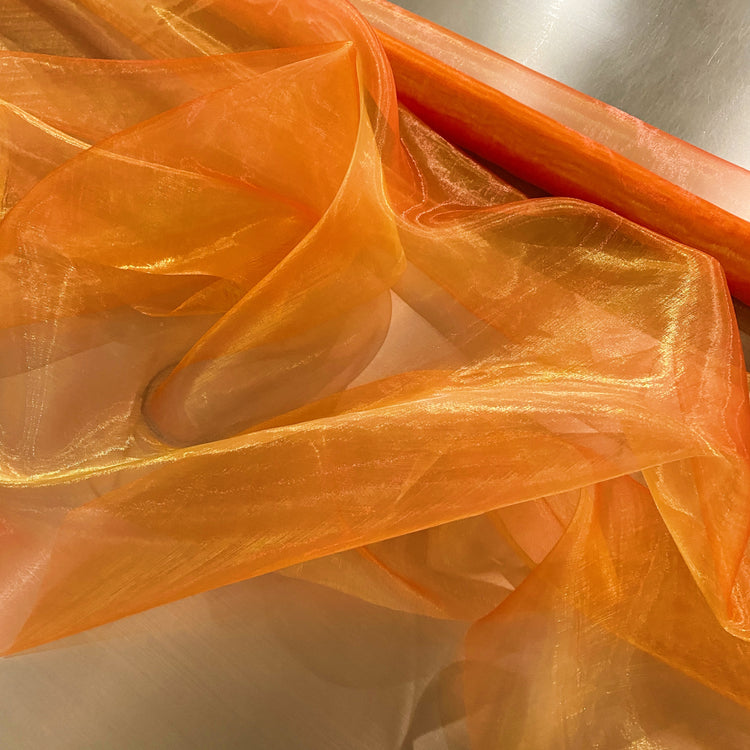 Shot Organza - Gold/Orange