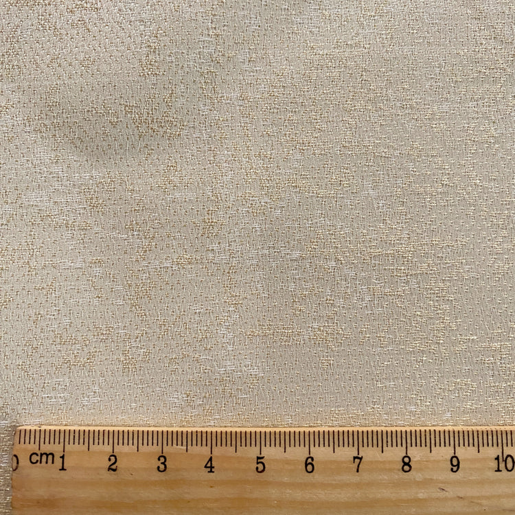 Patina Jacquard - 300cm Wide - Cream / Gold