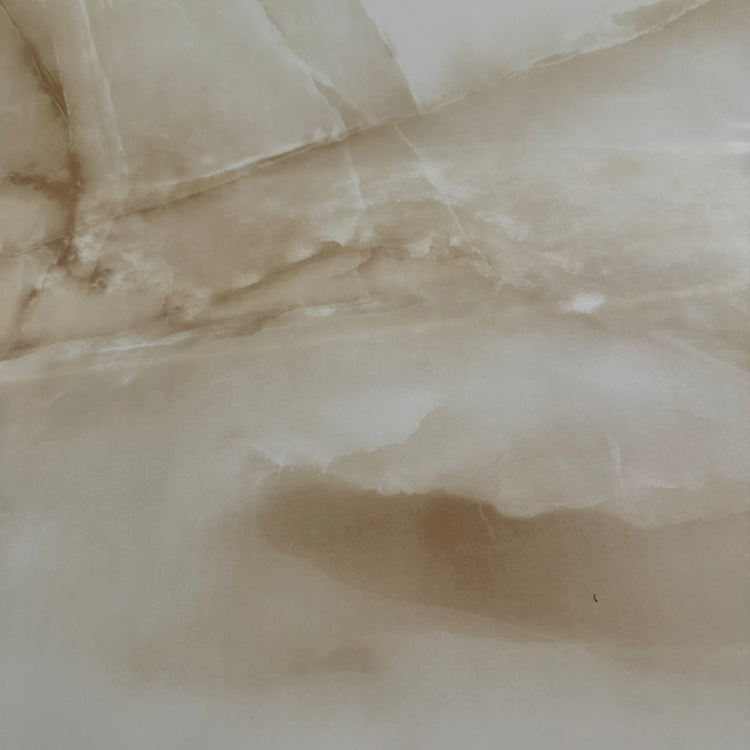 PVC - Marble Print - White