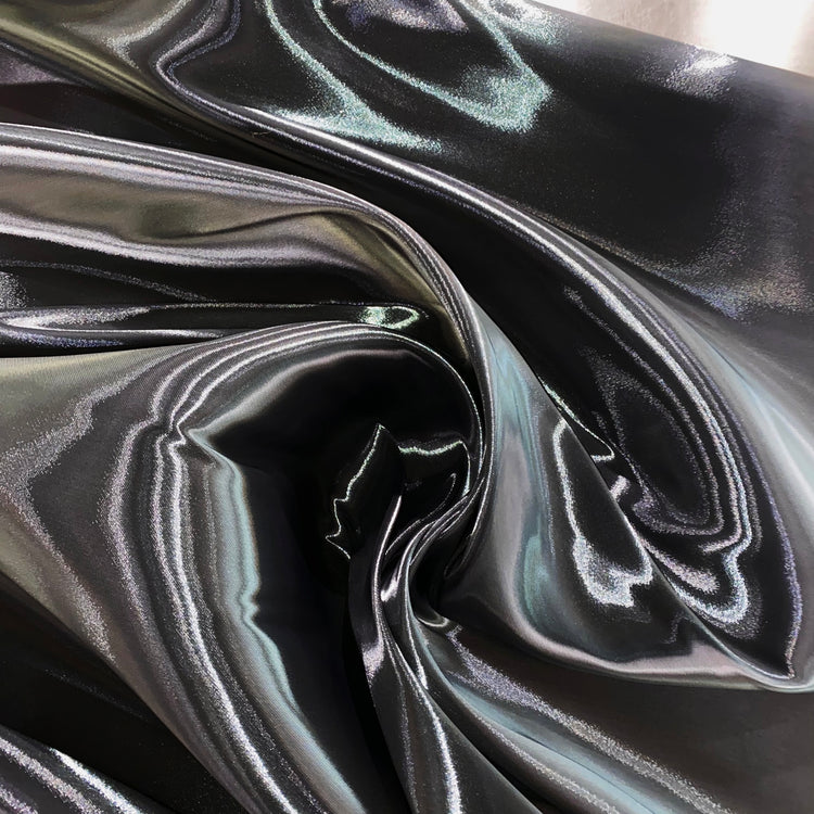Crystal Nylon Satin - Gunmetal
