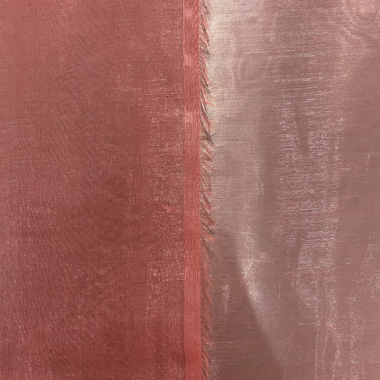 Liquid Steel Organza - Light Pink