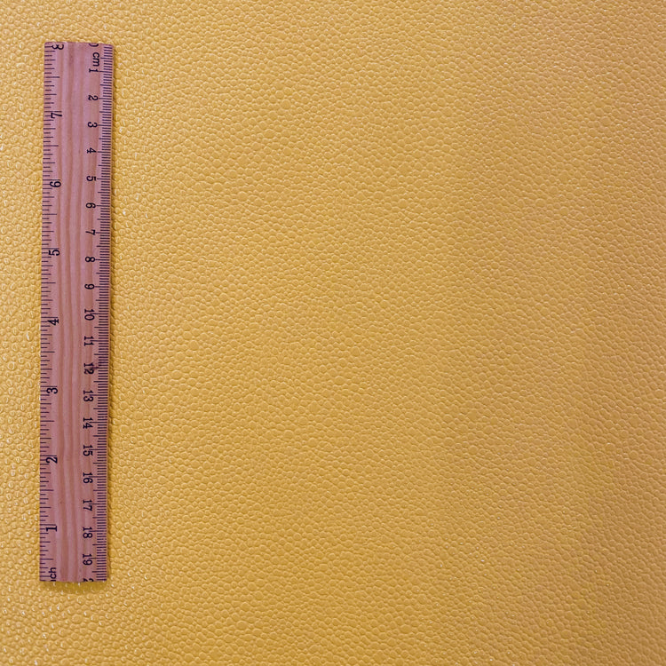 Snake Faux Leather - Fine Pattern - Yellow
