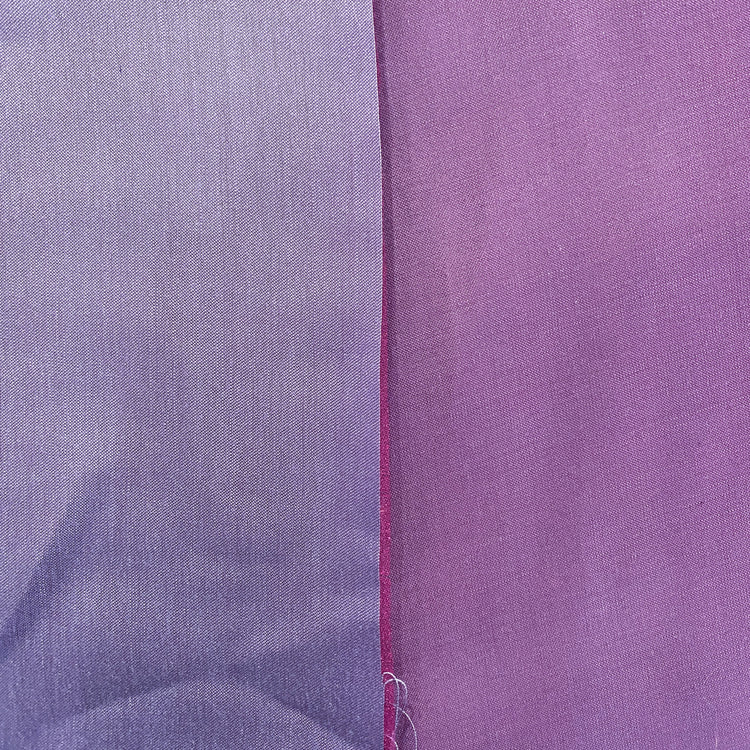 Glacé Shot Charmeuse - Medium Purple / Magenta