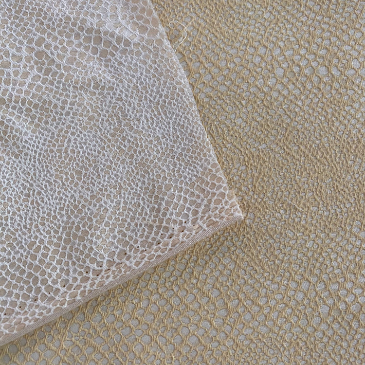 Mini Reptile Jacquard - Naples Yellow