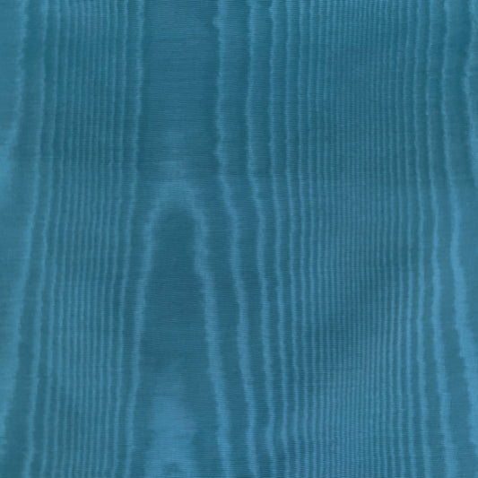 Moire Grosgrain - Dark Duck Egg