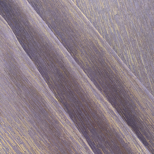 Metallic Dupion - Dark Thistle/Gold