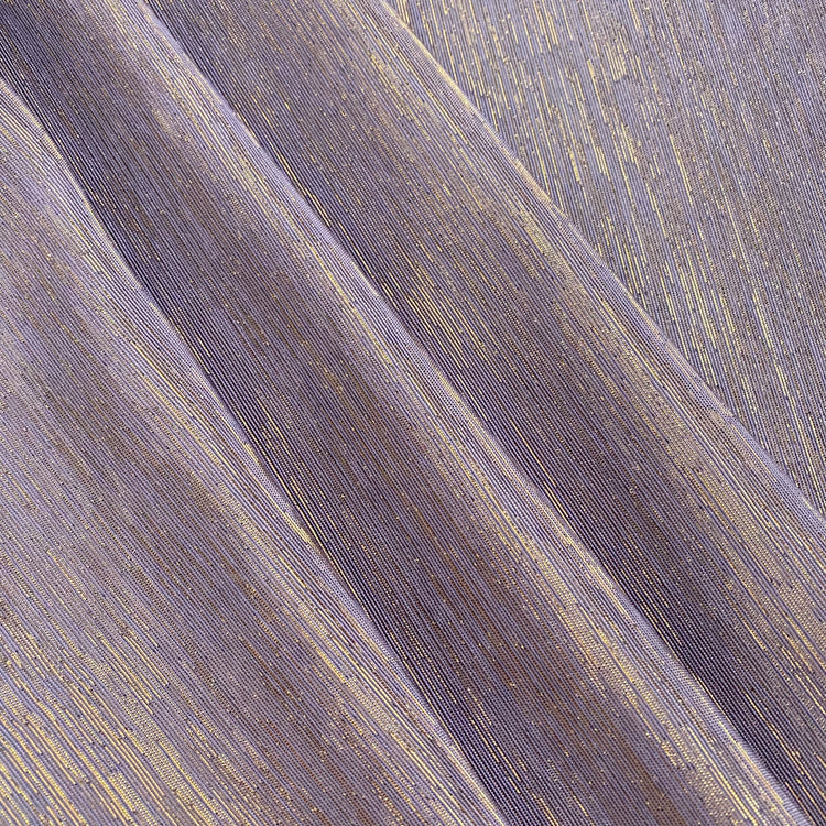 Metallic Dupion - Dark Thistle/Gold
