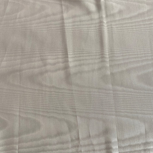 Moire Grosgrain - Ivory
