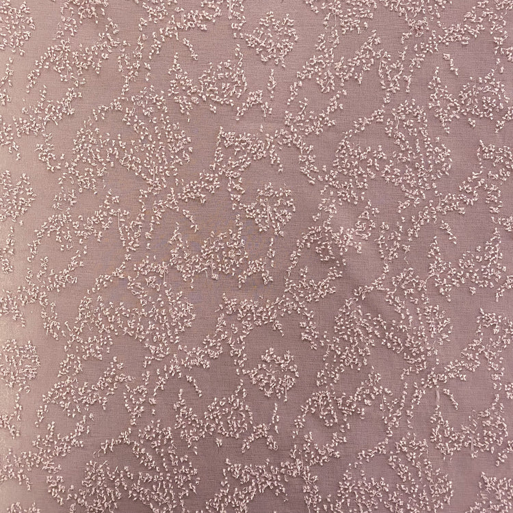 Sheer Crepe - Cut Pile-Insert - Pink