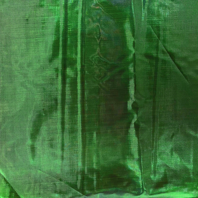 (Remnant) Shot Lurex Blend Lamé - Emerald / Black - 0.75m