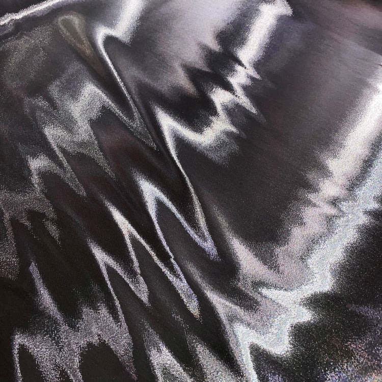 Crystal Nylon Satin - Gunmetal