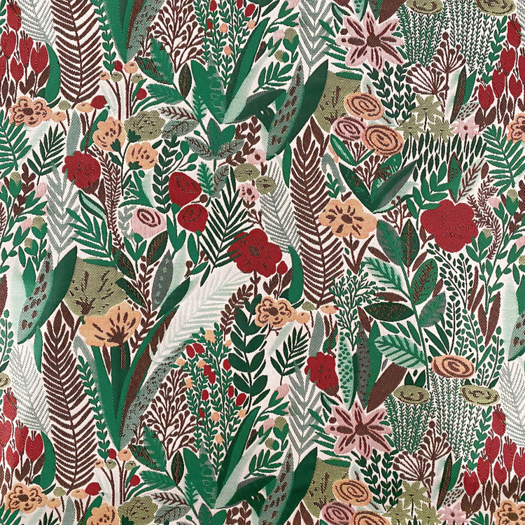 Storybook Garden Jacquard - Multicoloured / White