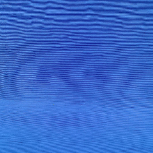Accordion-Pleated Taffeta - Royal Blue