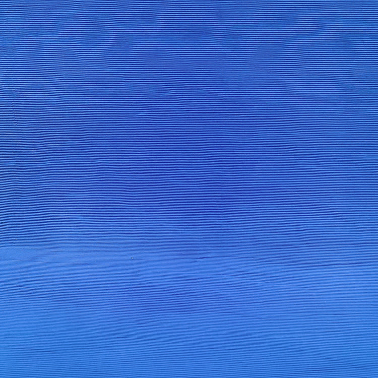 Accordion-Pleated Taffeta - Royal Blue