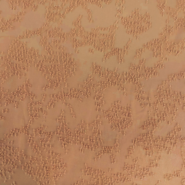 Sheer Crepe - Cut Pile-Insert - Tan Brown
