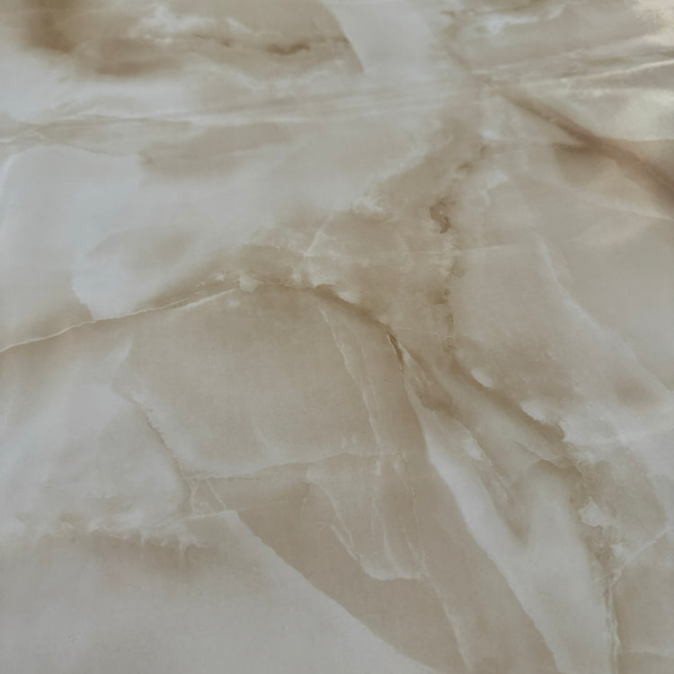 PVC - Marble Print - White