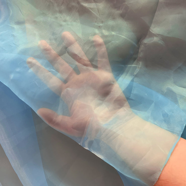Plain Organza - Powder Blue