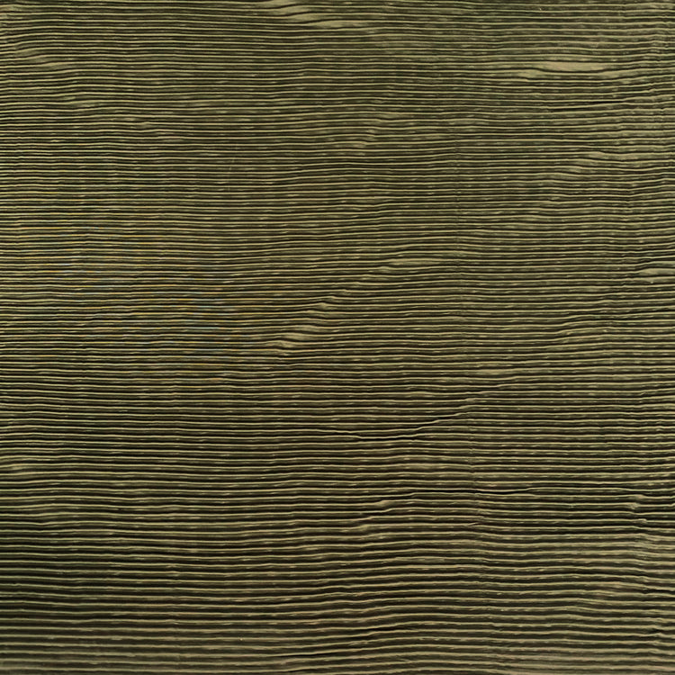 Accordion-Pleated Taffeta - Olive