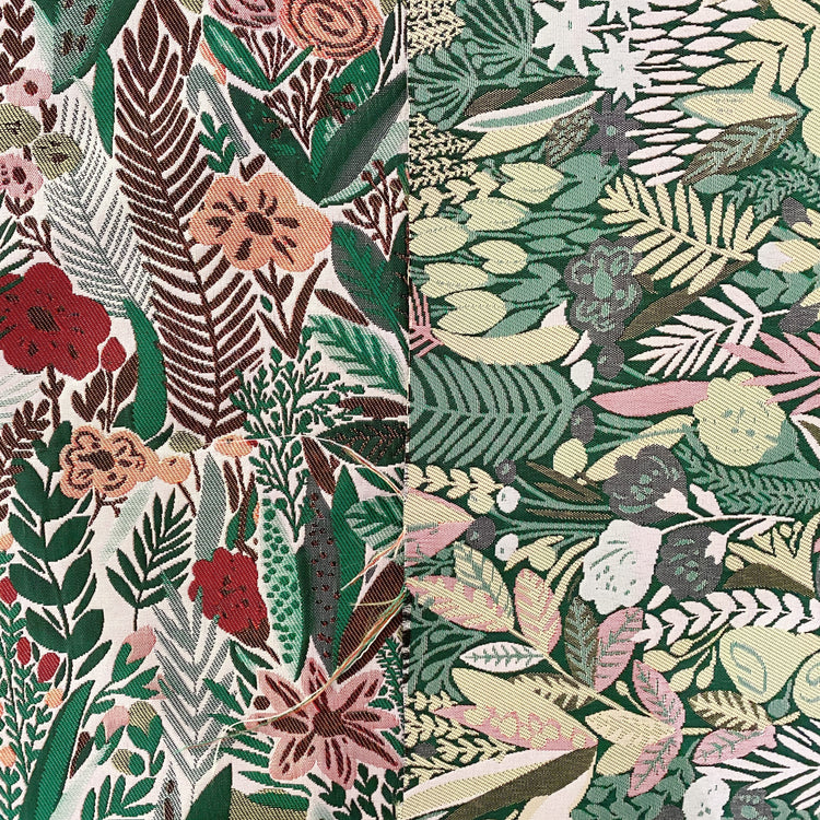 Storybook Garden Jacquard - Multicoloured / White