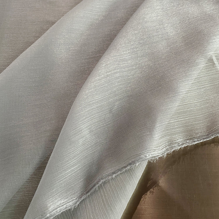 Shimmer Yoryu Chiffon - Silver