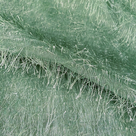 Tassel-Insert Plain Weave - Moss Green