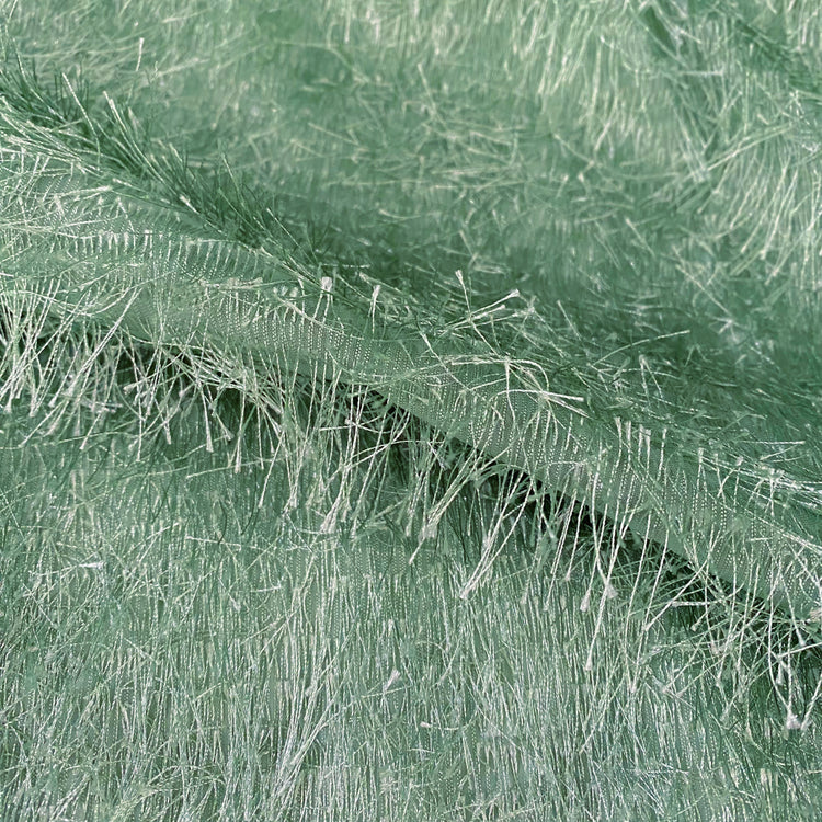 Tassel-Insert Plain Weave - Moss Green