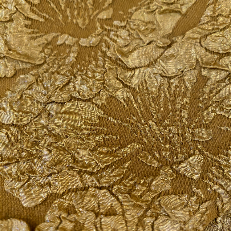 Lily Floral Cloqué - Goldenrod