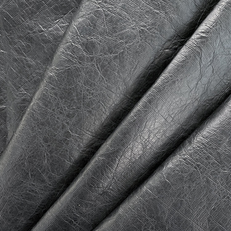 Bonded Tyvek - Faux Leather - Black