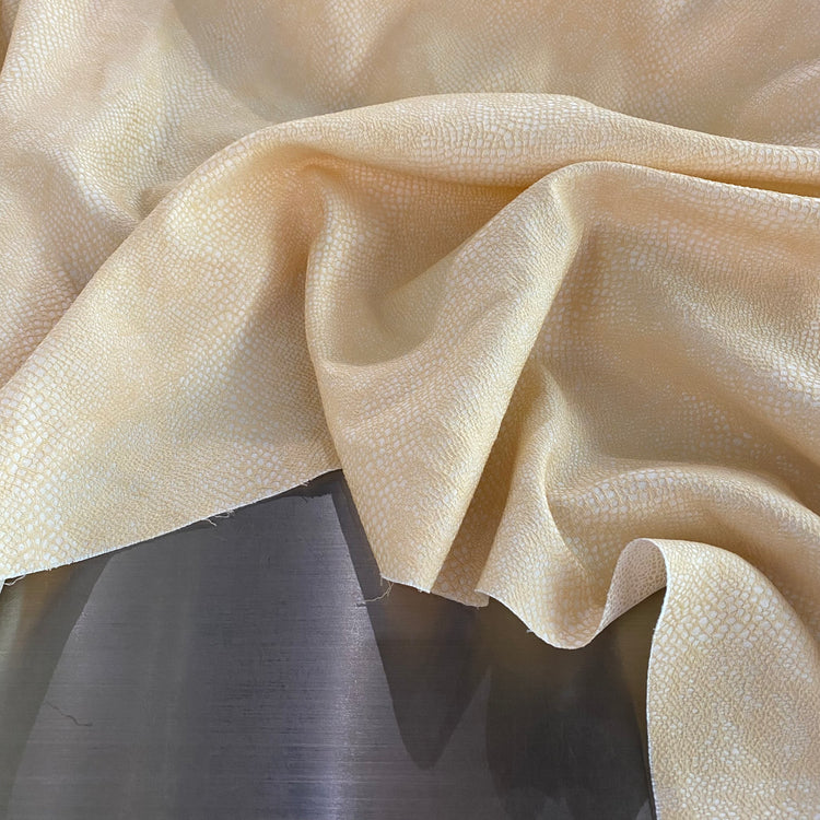 Mini Reptile Jacquard - Naples Yellow