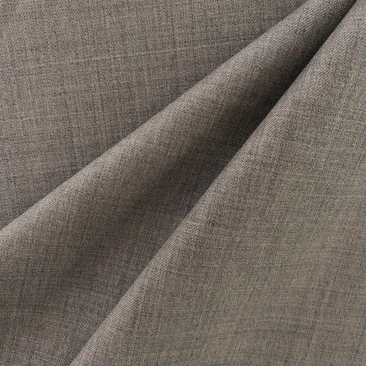 Australian Merino Worsted Wool Gabardine - Light Grey