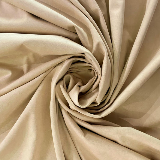 Stretch Faux Suede - Double Sided - Bisque