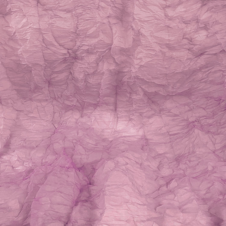 Semi-sheer Plisse Organza - Pale Violet
