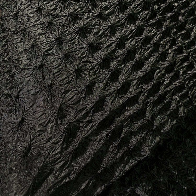 3D Shibori Spike Panel - Black