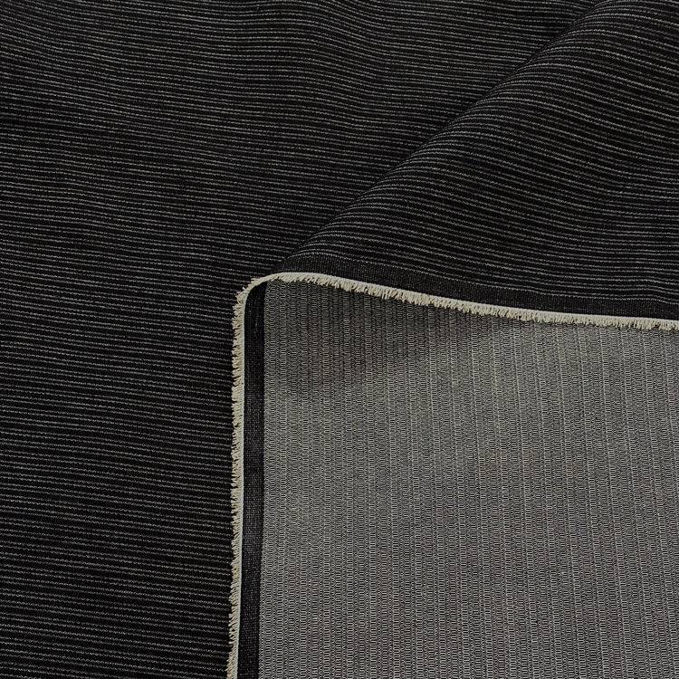 Bengaline Pinstripe Denim Blend- Dark Denim