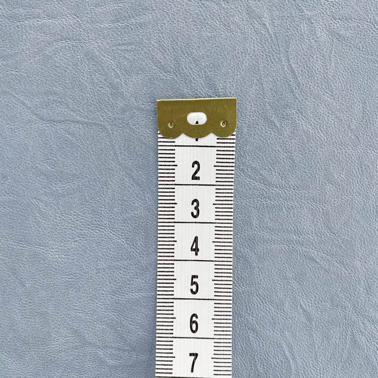 Wrinkle Grain Faux Leather - Sky Blue