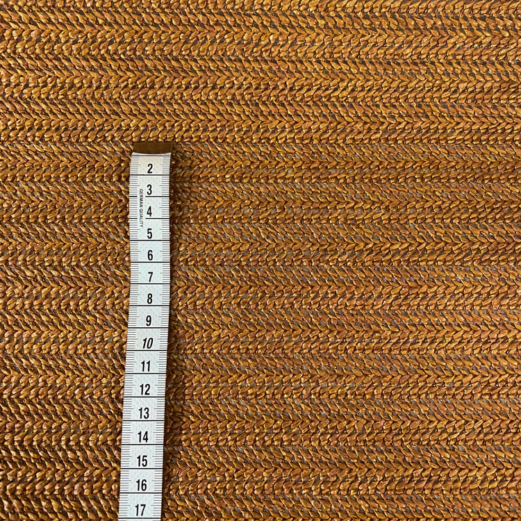 Chevron Basket Weave - Brown