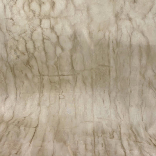 Iridescent Stained Organza - Antique White/Tan