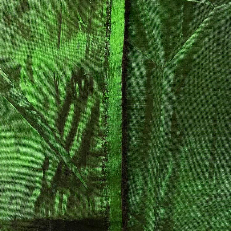 (Remnant) Shot Lurex Blend Lamé - Emerald / Black - 0.75m
