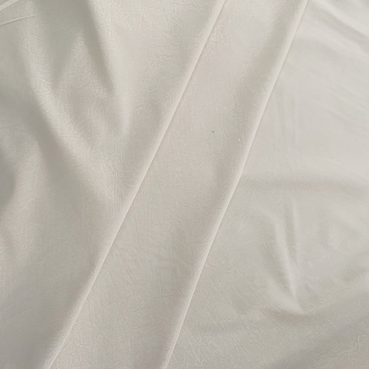 Earth Textured Faux Leather - Ivory