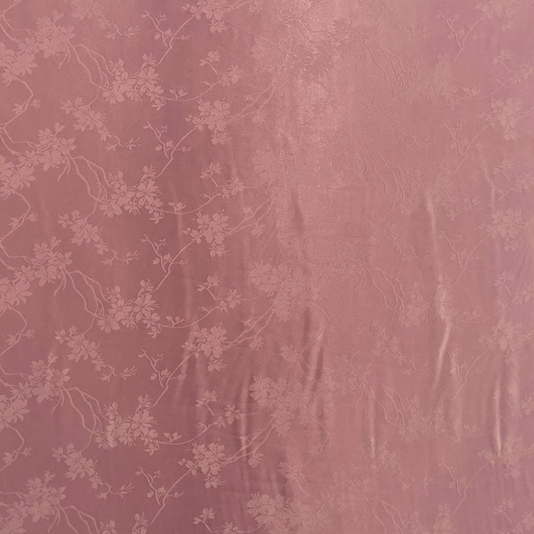 Satin Orchid Damask   Pale Coral