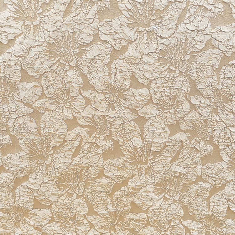 Lily Floral Cloqué - Beige