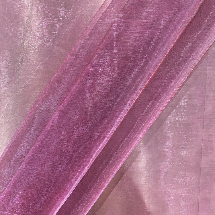 Shot Organza - Violet / Black